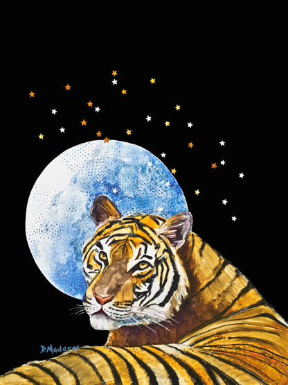 Eye of Tiger - Matted Print