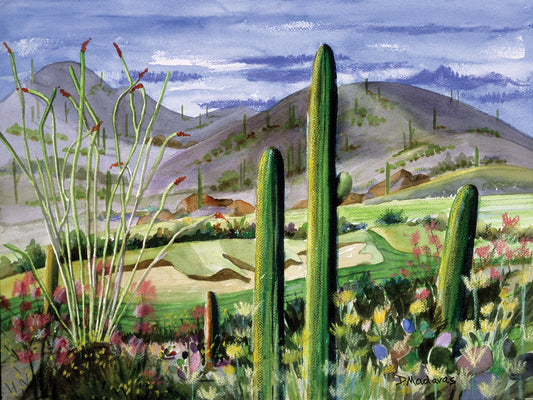 Flowers at Starr Pass- Matted Print
