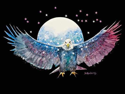 Fly Like an Eagle- Matted Print