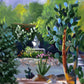 Fountain in the Desert- Matted Print