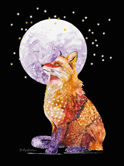 Foxy Lady- Matted Print