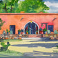 Front of Osa- Matted Print