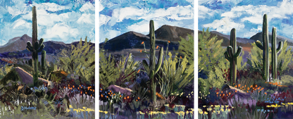 Heartland- Canvas Triptych