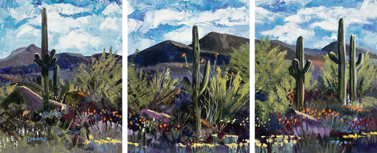 Heartland- Canvas Triptych