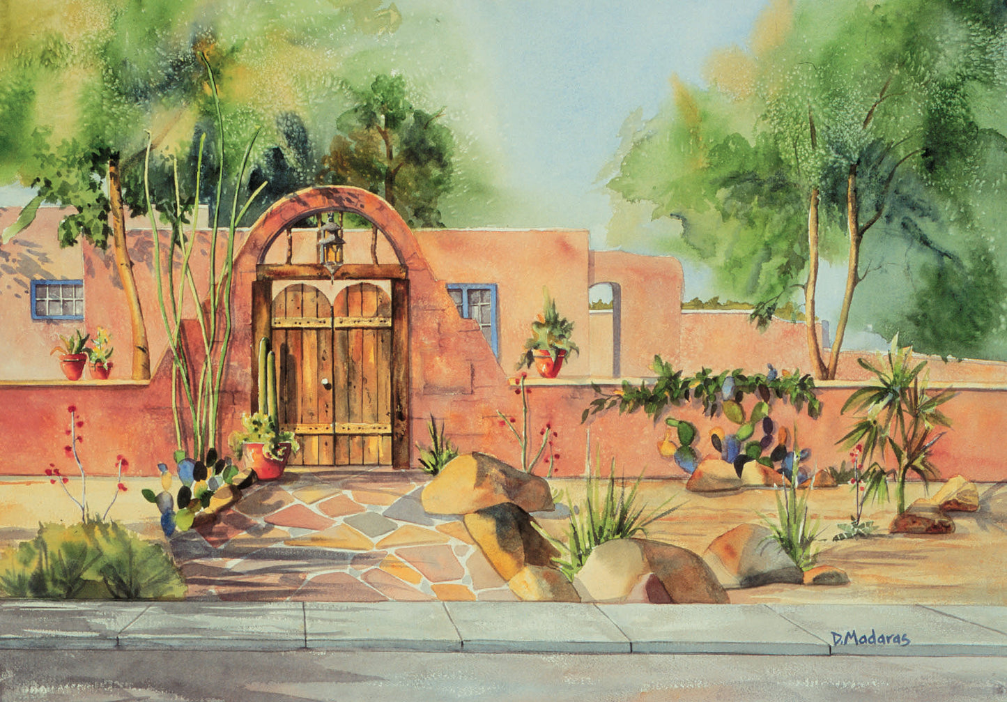 Josefina's Gate- Matted Print