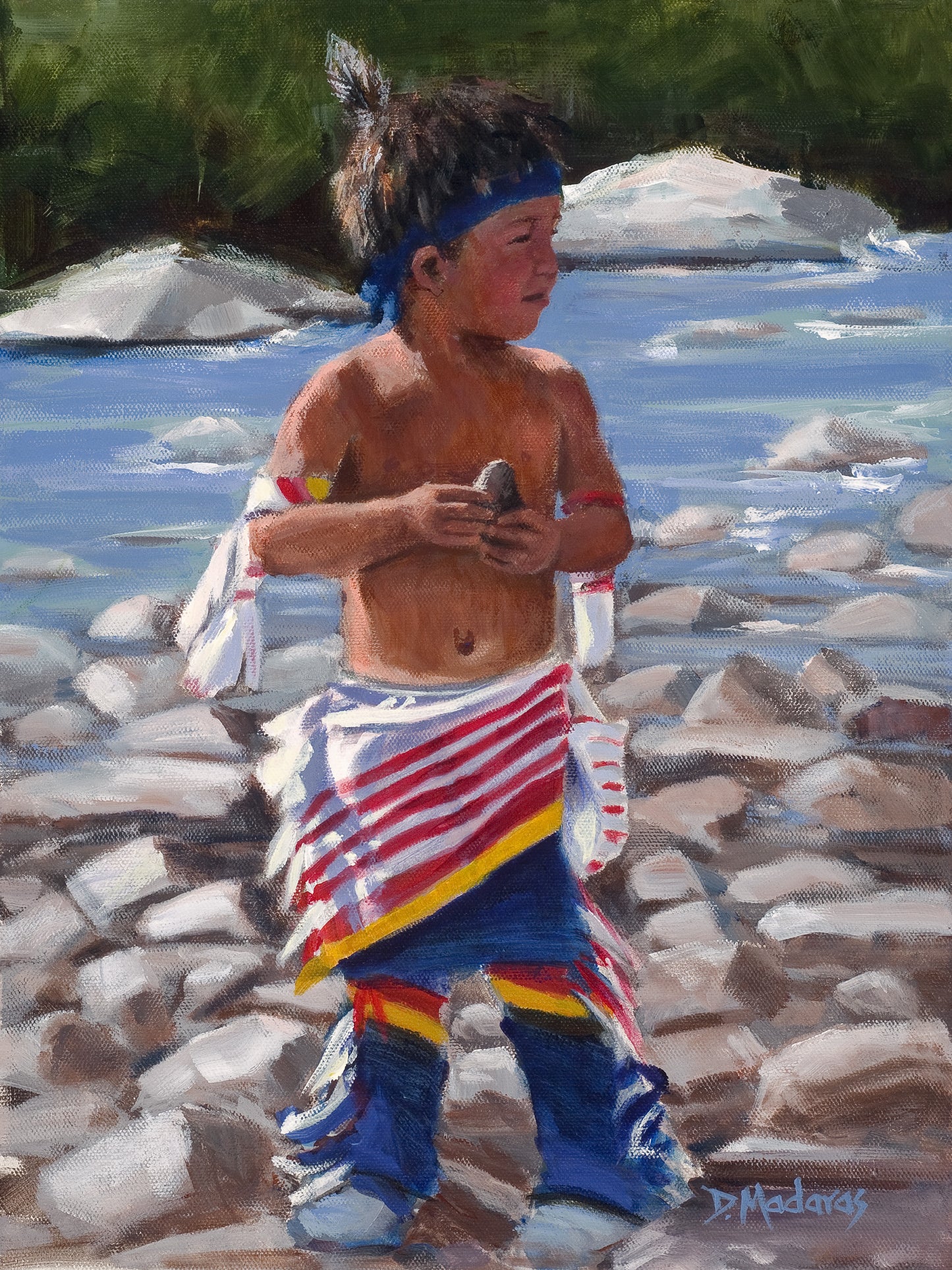 Little Chief- Matted Print