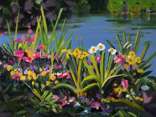 Monet's Place 2- Matted Print