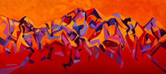 Mountain Mambo - Canvas Panorama