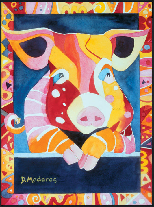 Pig Malion- Matted Print