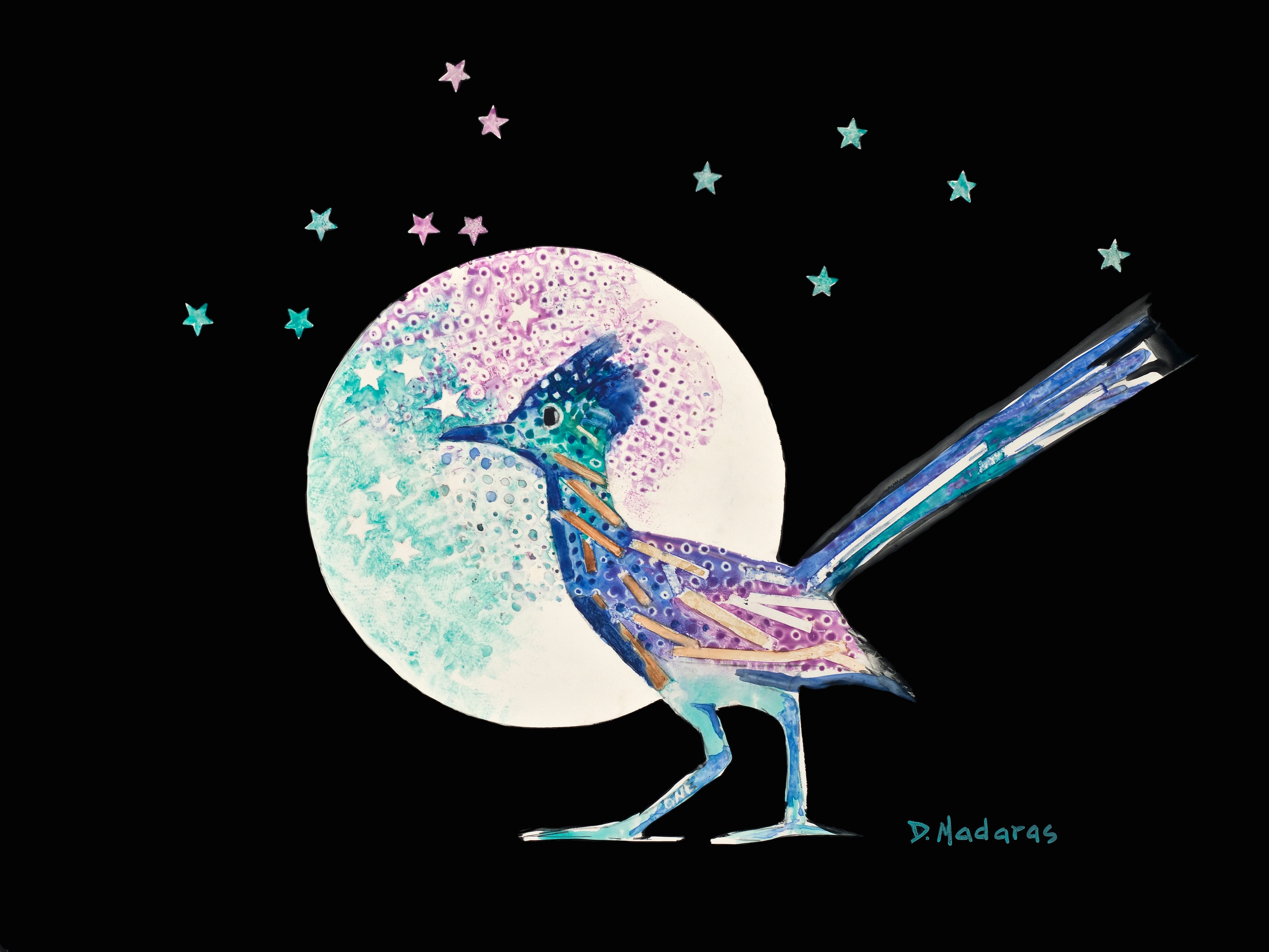 Run Around Sue- Matted Print – Madaras Gallery