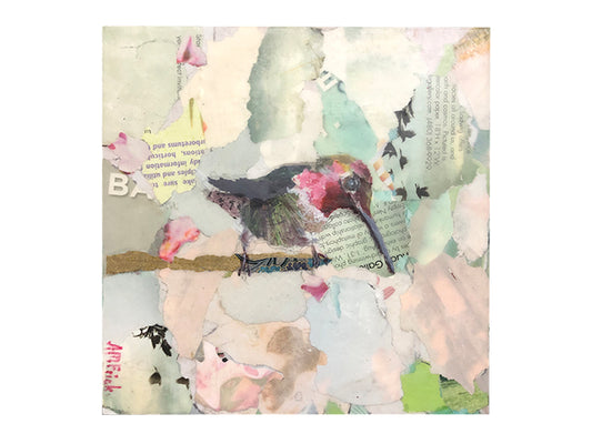 Ruby Hummingbird by Aileen Frick
