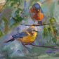 Song Birds- Matted Print