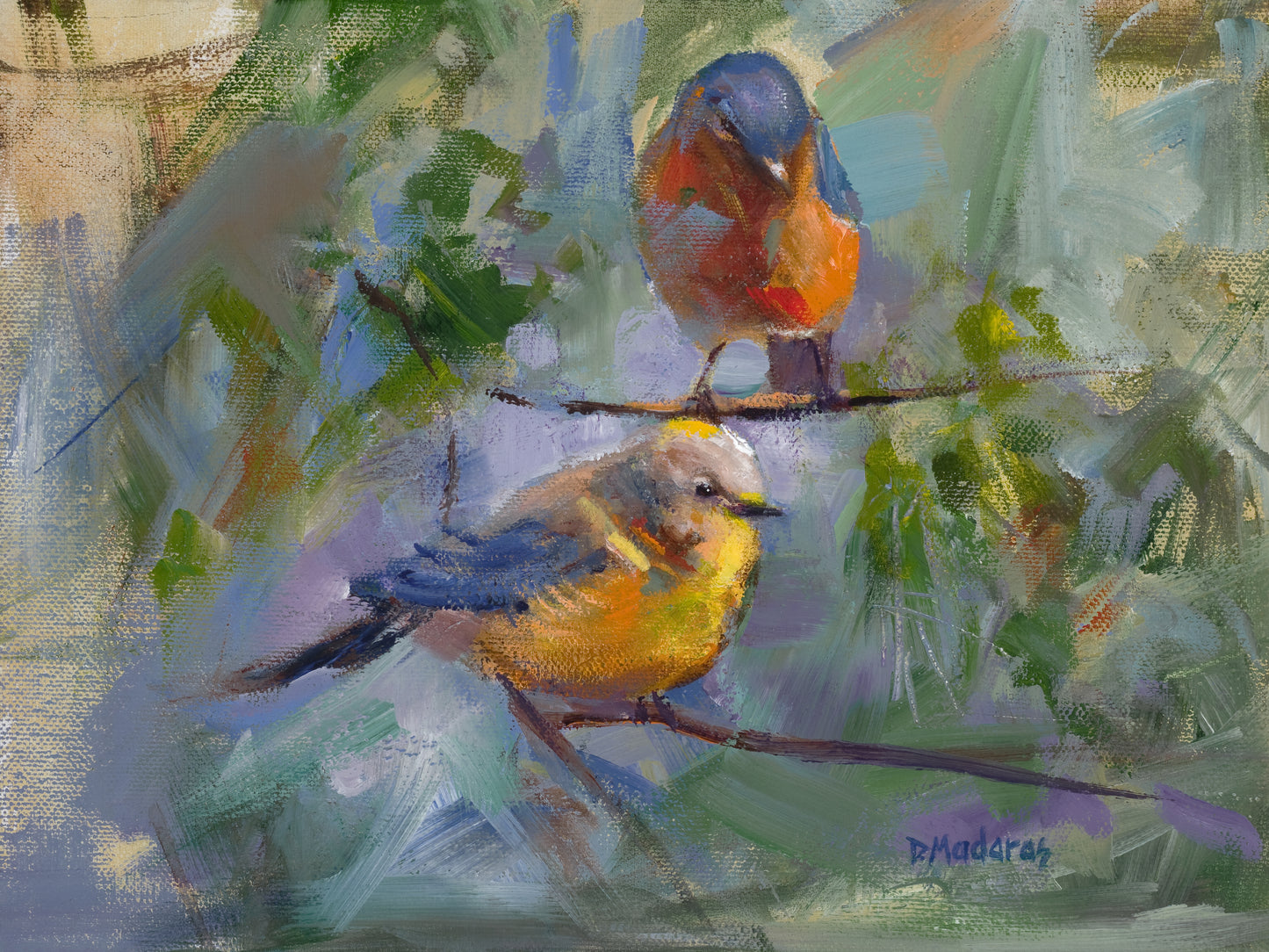 Song Birds- Matted Print