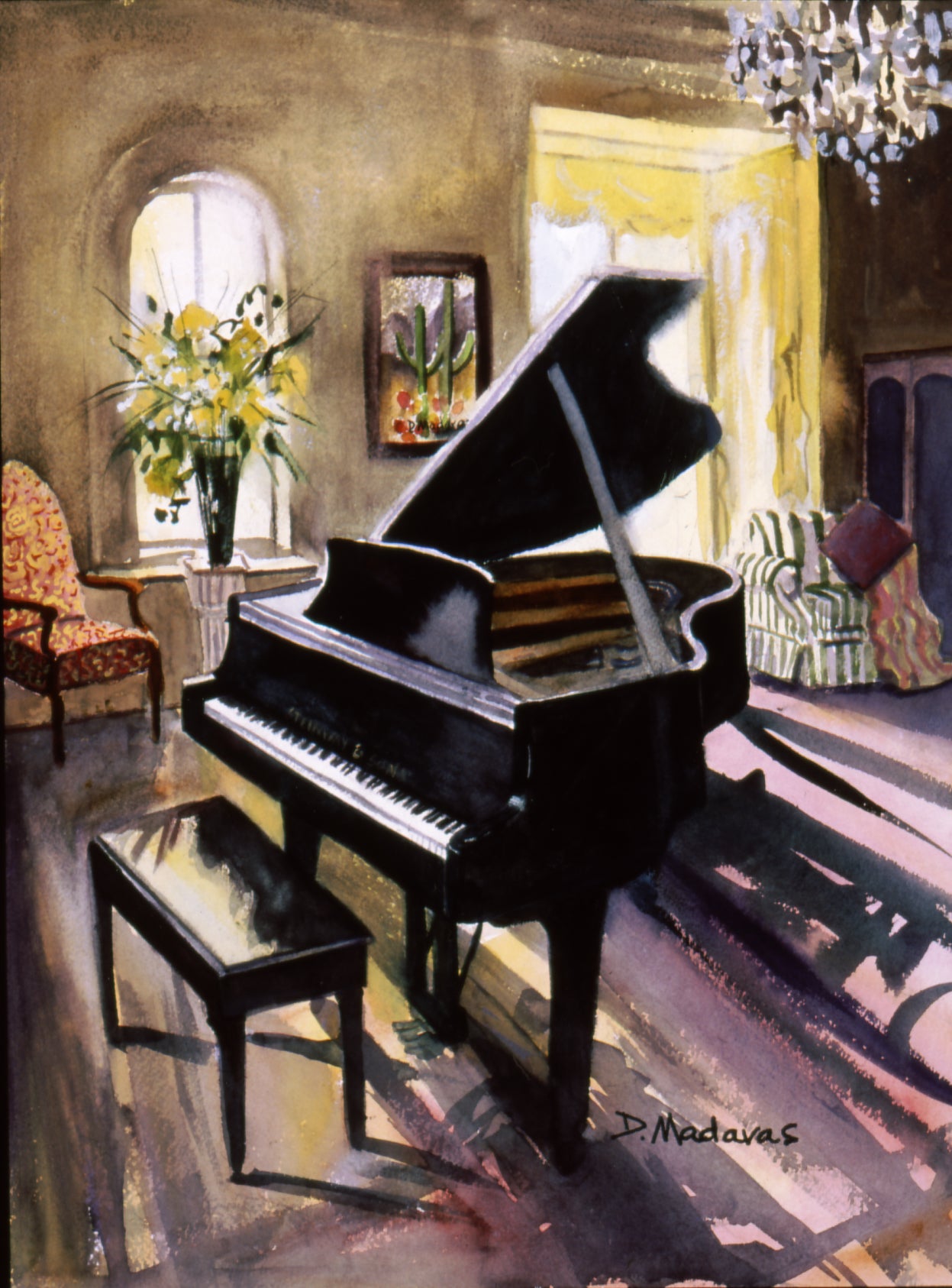 Steinway Living- Matted Print