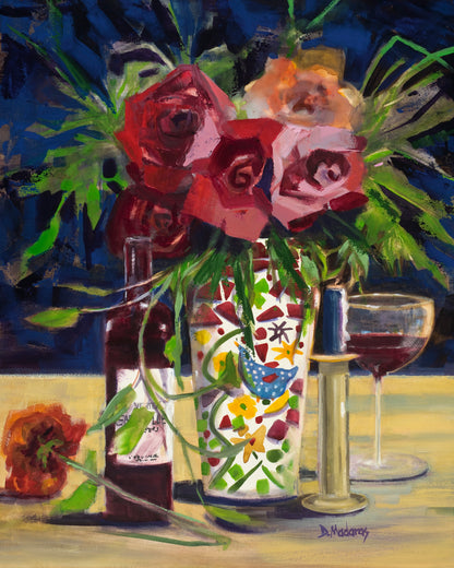 Still Life for Joan- Matted Print