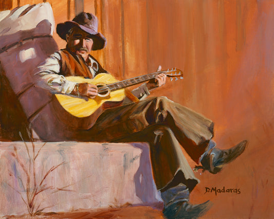 Strummin'- Matted Print