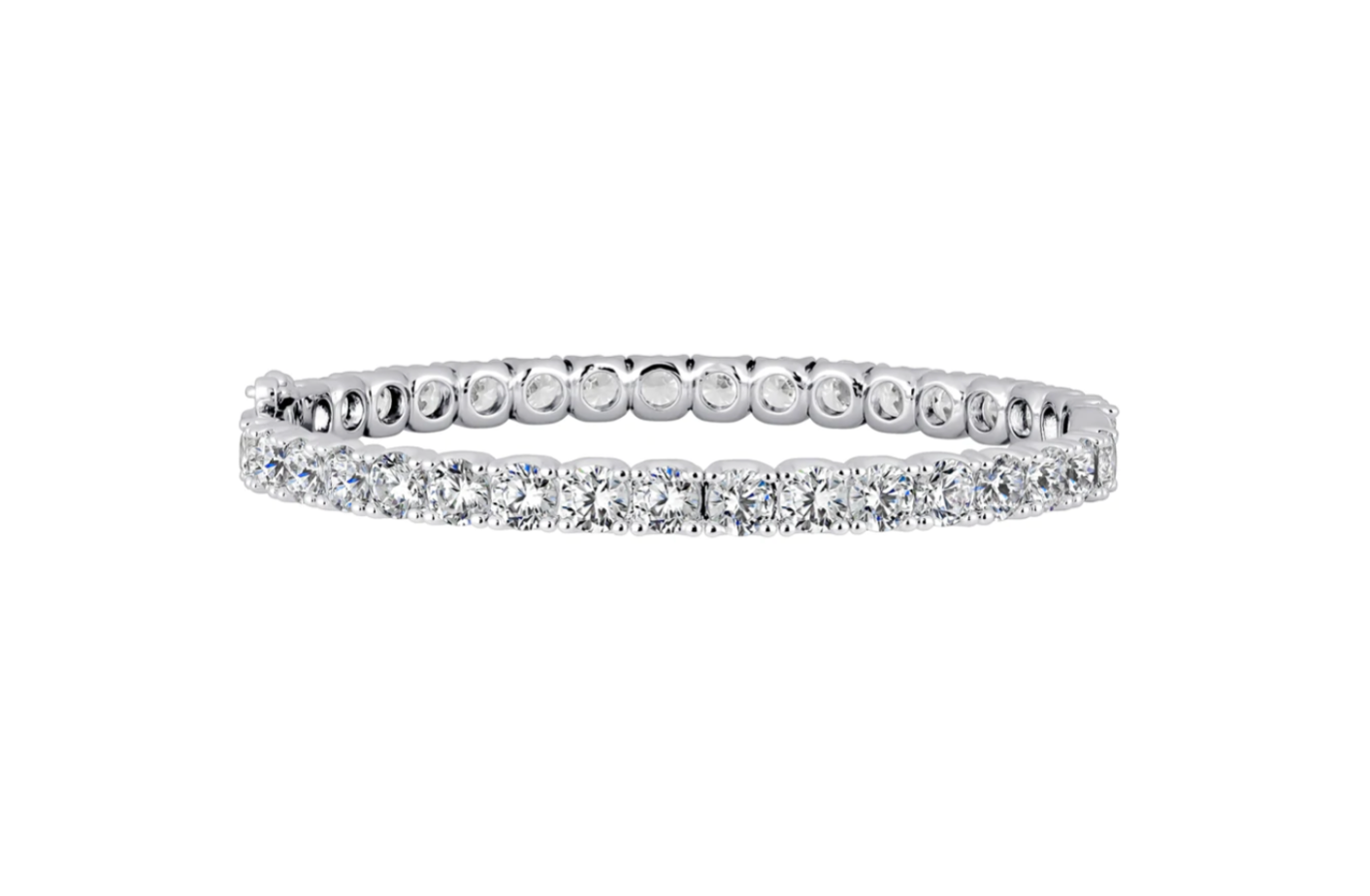 8.2mm x 3.5mm 14k White Gold Tennis Bracelet Tongue for Clasp - Wellness  Marketer Jewelry