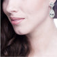 Silver Palace Teardrops by Bling