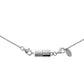Sterling Silver Barrel Magnetic Clasp with Large Lobster Clasp by Bling