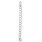 Sterling Silver Cable Chain Necklace Extension, 2.5" by Bling