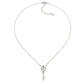 Sterling Silver Estate Vintage Key Necklace by Bling