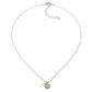 Sterling Silver Tiny Locket and Key Necklace by Bling