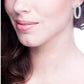 Sterling Silver 1.25" 4mm Double Sided In and Out Couture Hoops by Bling