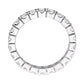 Sterling Silver 2.75mm Thin Round Eternity Ring Band by Bling