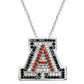 Sterling Silver Couture “A” Pendant Necklace by Bling