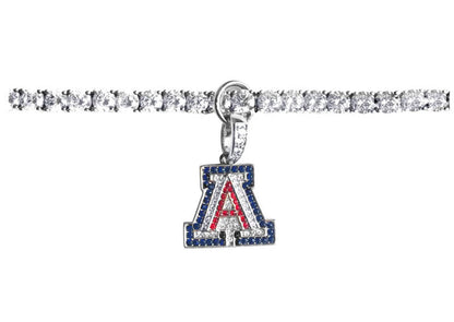 Sterling Silver Couture University of Arizona “A” Charm (Includes Sterling Jump Ring) by Bling