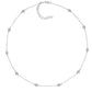 Sterling Silver Regal Short Floating Necklace 18 by Bling