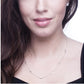 Sterling Silver Regal Short Floating Necklace 18 by Bling
