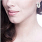 Sterling Silver Small Large Stone Couture Hoops by Bling