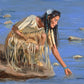Testing the Waters- Matted Print