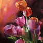 Tulips at Sunset D&M- Matted Print