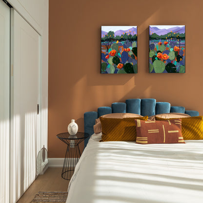 Twin Peaks I- Canvas