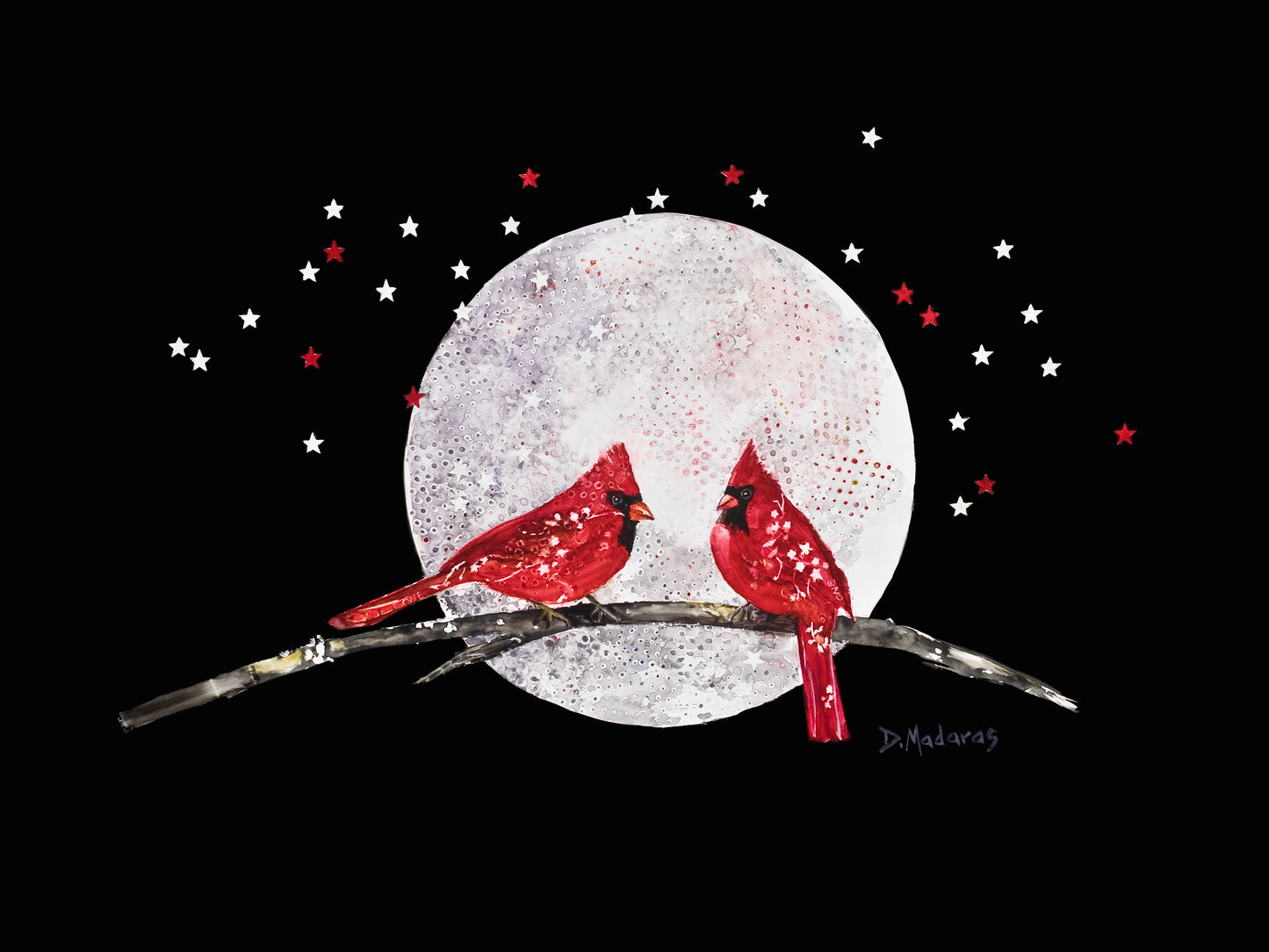 Why Can't We Be Friends?- Matted Print