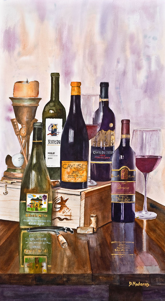 Wine Collection- Canvas