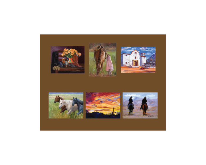Western Scenes Boxed Note Cards