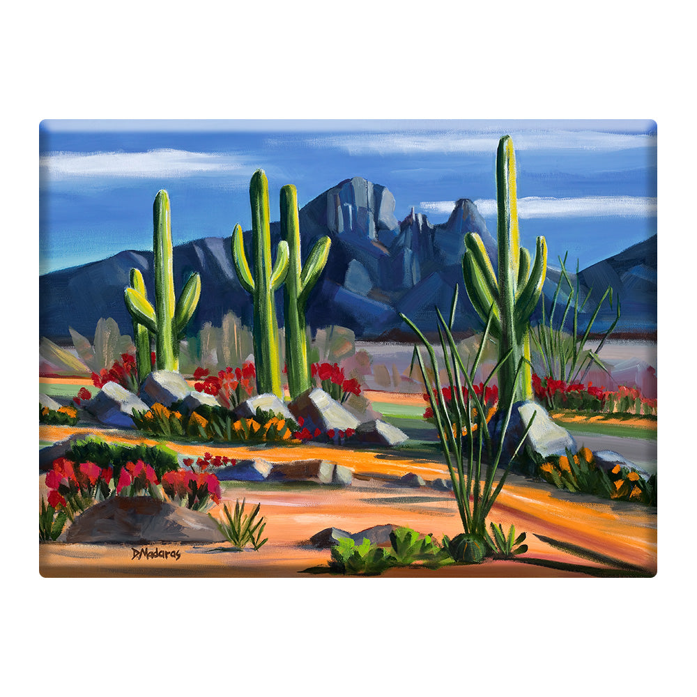 Finger Rock Blues- Mini Canvas