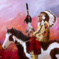 Lakota Chief- Matted Print