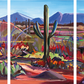 Along the Red Mile - Canvas Triptych
