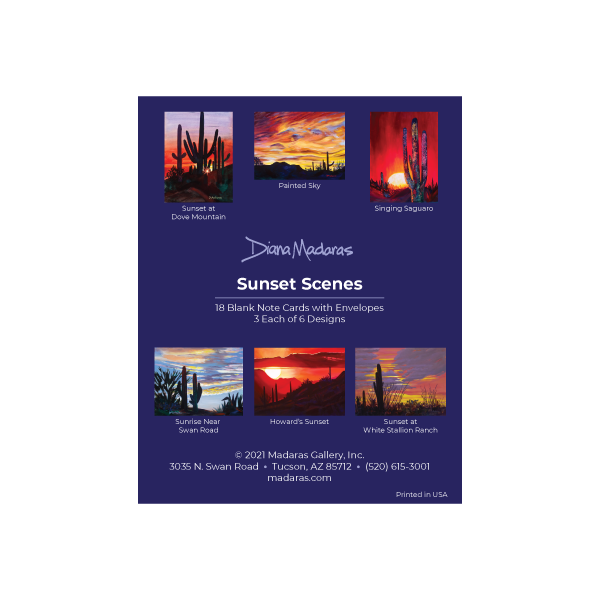 Sunset Scenes Boxed Note Cards